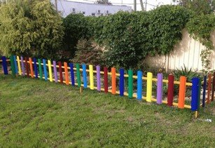 Декоративное ограждение участка в гостинице г. Нижний Новгород